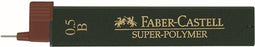 Faber-Castell potloodstiftjes - Super-Polymer - lijnbreedte 0,5mm - hardheid B - 12 stuks - FC-120501