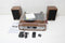 Lenco MC-160WD - HiFi Stereo Set - Platenspeler DAB+ Bluetooth 5.0 - Houtkleur