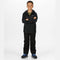 Regatta - Kids Pack It III Opvouwbaar Kinder Regenjack - Zwart - Maat 128