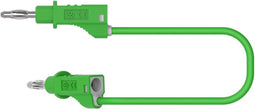 Electro PJP 2117-CD1-100V Meetsnoer Bananenstekker Bananenstekker 1.00 m Groen 1 stuk(s)