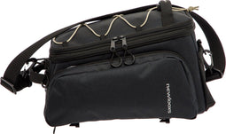New Looxs ® Sports Trunkbag - Bagagedragertas - Racktime-adapter - Waterdicht - 31 L - Zwart