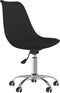 vidaXL - Eetkamerstoelen - draaibaar - 2 - st - stof - zwart
