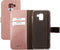 Mobiparts Saffiano Wallet Case - Samsung Galaxy J6 (2018) - Ruimte voor 3 pasjes - Roze