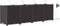vidaXL - Tuinplanters - met - Waterirrigatiesysteem - 4 - stuks - Bruin