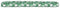 vidaXL - Palletkussen - voor - Bankblad - met - Bladerenpatroon - 200x40x8 - cm - Oxford - Stof