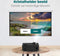 Spoused Beamer - Full-HD - 11.000 Lumen - Streamen Via WiFi - Zwart
