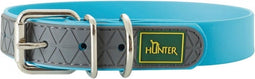 Hondenhalsband Hunter Convenience Turkoois (38-46 cm)