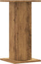 vidaXL - Plantenstandaards - 2 - st - 30x30x60 - cm - hout - artisanaal - eiken