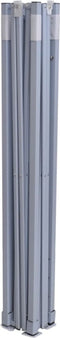 vidaXL - Partytent - professioneel - inklapbaar - 2x2 - m - staal - wit