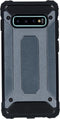 iMoshion Hoesje Geschikt voor Samsung Galaxy S10 Plus Hoesje - iMoshion Rugged Xtreme Backcover - Donkerblauw
