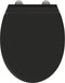 vidaXL - Snelle - Release - Toiletbril - met - Soft - Close - Duroplast - Zwart