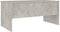vidaXL - Salontafel - 102x50,5x46,5 - cm - bewerkt - hout - betongrijs