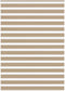 vidaXL - Zebra - Blind - 160x230 - cm - stofbreedte - 155,9 - cm - polyester - zandbruin