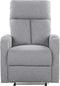 Relaxfauteuil SOMERO Stof Grijs