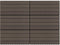 vidaXL - Terrastegels - 6 - st - 60x30 - cm - 1,08 - m² - HKC - donkerbruin