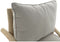 Armstoel DKD Home Decor Natuurlijk Lichtgrijs Teakboom 82 x 80 x 73 cm