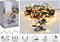 Kerstverlichting - LED lichtsnoer 24m - 320 warm witte lampjes - Timer - 8 lichtfuncties