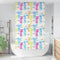 vidaXL - Doucherolgordijn - 140x240 - cm - stofbreedte - 136 - cm