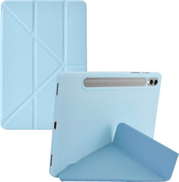 imoshion Tablet Hoes - Geschikt voor Samsung Galaxy Tab S9 11.0 inch - Origami Bookcase tablet - Lichtblauw