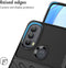 iMoshion Hoesje Geschikt voor Motorola Moto E20 / Moto E30 / Moto E40 Hoesje Siliconen - iMoshion Thunder Backcover - Zwart