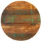 vidaXL - Salontafel - komvormig - massief - gerecycled - hout - wit