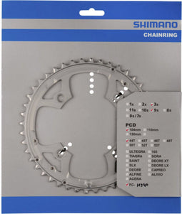 Shimano Kettingblad Deore M540 44t 9s 140 Mm Zilver