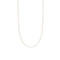 TI SENTO Dames Ketting - 925 zilver - Wit parel - Maat 42 - 3849PW