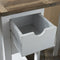 Riviera Maison Bartafel Inklapbaar - Wooster Street Bar Table - 50/180x80 cm - Wit