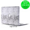 Lunso Geschikt voor MacBook Pro 13 inch (2016-2019) cover hoes - case - Marble Etta