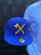 Capiche® Snapback Pet Heren – Archer – Blauw – Verstelbaar met Druksluiting – Sportcap – Baseball Cap – Mannen Cap – Warrior Pet