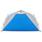 vidaXL - Strandtent - 3-persoons - waterdicht - snelontgrendeling - azuurblauw