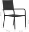 vidaXL - Tuinstoelen - 6 - st - poly - rattan - zwart