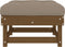 vidaXL - Tuinvoetenbanken - en - kussens - 2 - st - massief - grenenhout - honingbruin