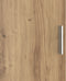 vidaXL - Highboard - Artisan - Eiken - 35x39x168 - cm - Gelaagd - Hout