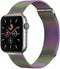 imoshion Milanees magnetisch bandje - Geschikt voor Apple Watch 1, 2, 3, 4, 5, 6, 7, 8, 9, 10 (42 mm), SE - 38/40/41 mm - Colorful - M