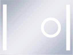 vidaXL - Badkamerspiegel - LED - met - aanraaksensor - 80x60 - cm