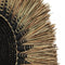 De Raffia Macrame Muurdecoratie - Naturel Zwart