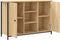 vidaXL - Dressoir - 100x35x70 - cm - bewerkt - hout - sonoma - eikenkleurig