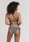 SHIWI Romy Ruffle - Dames Bikini - V-cut top met ruffles - Zwart - maat 38