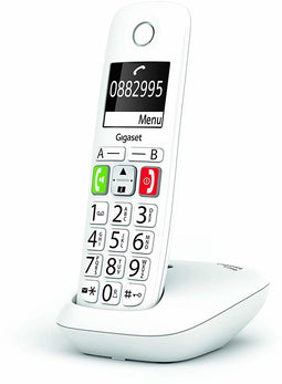 Gigaset E290 - Dect-telefoon - 50m binnenbereik 300m buitenbereik - Wit