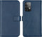 Selencia Galaxy A52(s) - Echt Lederen Bookcase - 3 Pashouders - Blauw