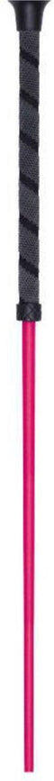 KANTRIE Dressagerte - Anti-Slip - Rubber bekleed handvat - Roze 120 cm