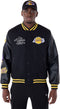 New Era - LA Lakers - NBA Patch Black Varsity Jacket