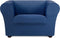 Hoes voor stoel Eysa JAZ Blauw 110 x 100 x 130 cm