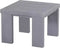 Hartman Titan Lounge Tafel 60x60cm Seal Grey- Grijze Bijzettafel