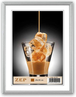 ZEP - Aluminium Foto Frame Ombretta Zilver voor foto 15x20 cm - AL1S3