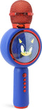 Sonic PopSing - Karaoke microfoon - Draadloos met LED verlichting en speaker - Stemvervorming