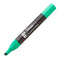 Permanente markeerstift Sharpie W10 Groen 12 Onderdelen