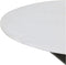Light & Living Tomochi - Ronde Eettafel - Marmer Wit - Ø120x78 cm