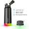Hidrate Spark Chug - Slimme waterfles - 946ml LED verlichting - Zwart
